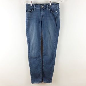 Paige Skyline Ankle Peg  Rissa Distressed Jeans 28